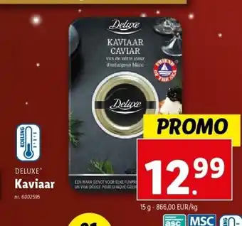 Lidl Kaviaar aanbieding