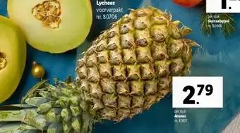 Lidl Ananas aanbieding