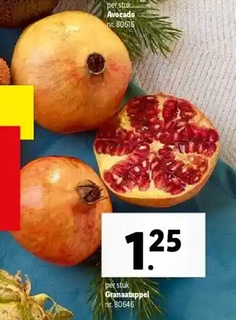 Lidl Granaatappel aanbieding