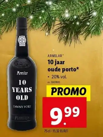 Lidl 10 jaar oude porto aanbieding
