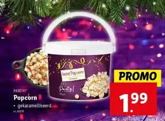 Lidl Popcorn aanbieding