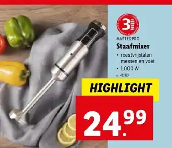Lidl Staafmixer aanbieding