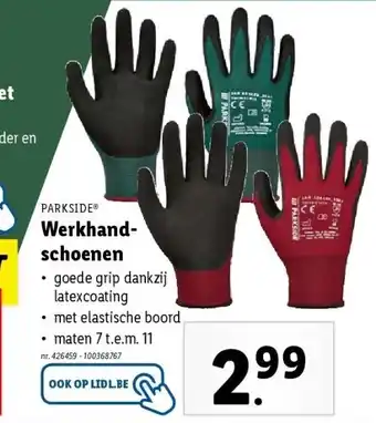 Lidl Werkhandschoenen aanbieding