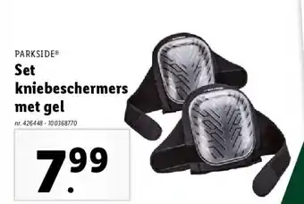 Lidl Set kniebeschermers met gel aanbieding