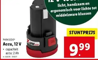 Lidl Accu, 12 v aanbieding