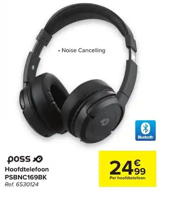 Hoofdtelefoon PSBNC169BK