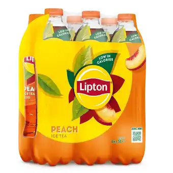 Delhaize Ice tea | peach | niet bruisend | rpet aanbieding