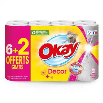 Delhaize Keukenpapier | decor | 6+2 gratis | eco aanbieding
