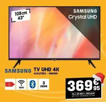 Electro Depot Tv uhd 4k aanbieding