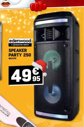 Electro Depot Speaker party 250 aanbieding