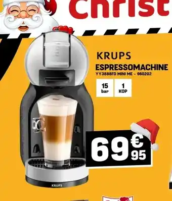 Electro Depot Espressomachine yy3888fd mini me aanbieding