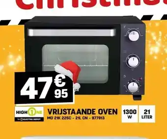 Electro Depot Vrijstaande oven aanbieding