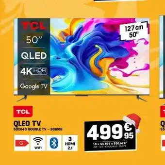 Electro Depot Qled tv aanbieding
