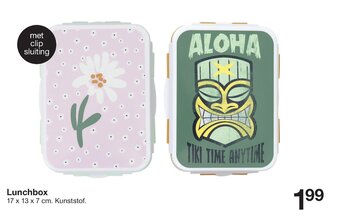 Zeeman Lunchbox aanbieding
