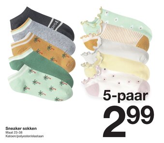 Sneaker sokken