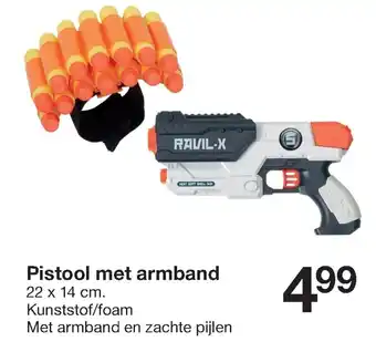 Pistoo met armband