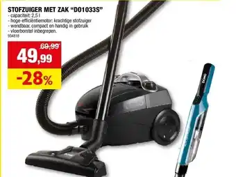 Hubo Stofzuiger met zak “do1033s” aanbieding