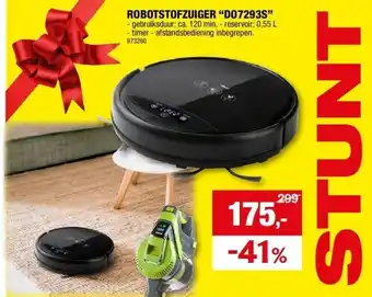 Hubo Robotstofzuiger “do7293s” aanbieding