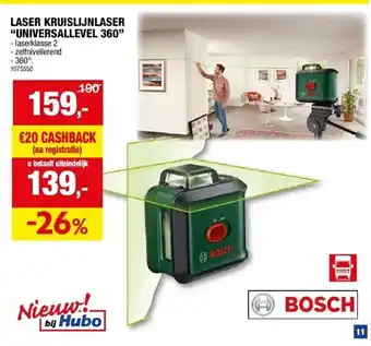 Laser kruislijnlaser “universallevel 360”