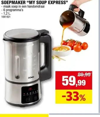 Soepmaker “my soup express”