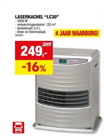 Hubo Laserkachel “lc30” aanbieding