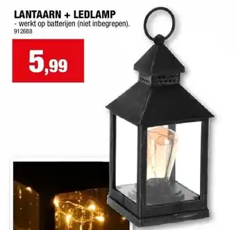 Lantaarn + ledlamp