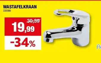 Hubo Wastafelkraan aanbieding