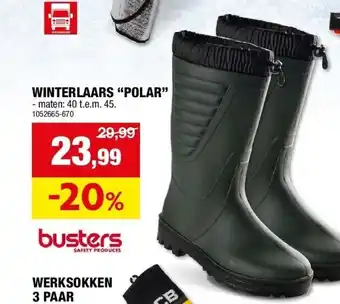 Hubo Winterlaars “polar” aanbieding