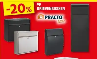 Hubo Op brievenbussen aanbieding