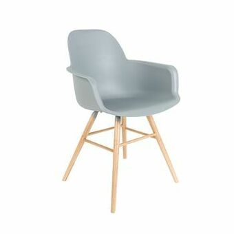 Deba Meubelen Armstoel ALBERT - Light Grey Lichtgrijs aanbieding