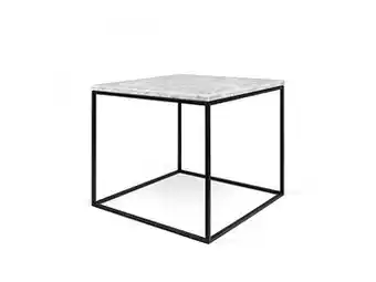 Deba Meubelen Salontafel GLEAM - White Carrara Marble Wit aanbieding