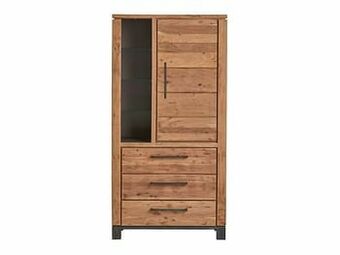 Barkast / vitrine DALBY - Massief acaciahout Hout