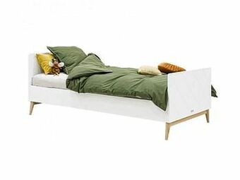 Deba Meubelen Bed PARIS - Wit/Eik Wit aanbieding
