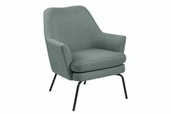 Deba Meubelen Fauteuil CHISA - Dusty Olive Groen aanbieding