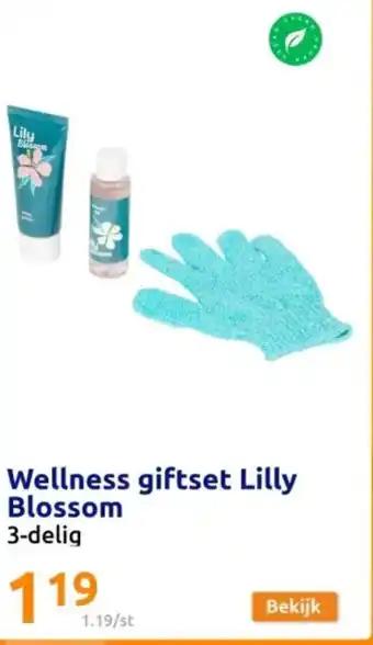 Action Wellness giftset Lilly Blossom 3-delig aanbieding