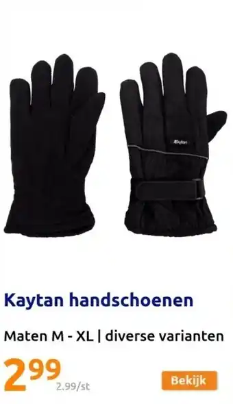 Action Kaytan handschoenen aanbieding