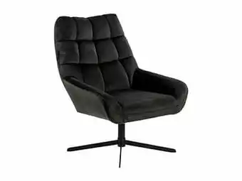 Deba Meubelen Lounge stoel PARIS - Grijs Grijs aanbieding