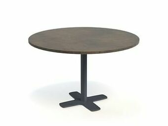 Ronde tafel SPINNER - Antraciet/Phoenix bruin Bruin