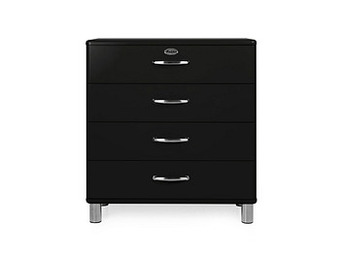 Deba Meubelen Commode MALIBU - Zwart Zwart aanbieding