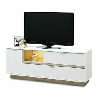 Deba Meubelen Tv-dressoir ’My Ell’ - kleur: Wit/eik Wit aanbieding