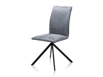 Deba Meubelen Eetkamerstoel VALERIE - Skyblue Blauw aanbieding