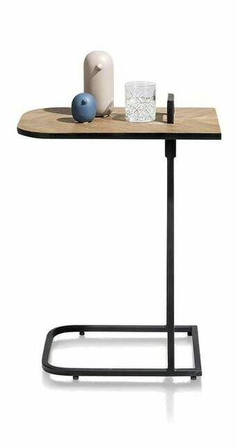 Laptoptafel CITY - Oak Railway Brown Hout