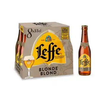 Prik en Tik Leffe blond clip 8 x 33cl aanbieding