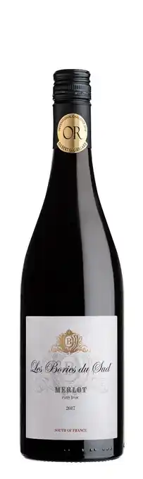 Prik en Tik Les bories du sud merlot fles 75cl aanbieding