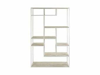 Deba Meubelen Groot rek ESZENTIAL - Wit metaal/hout Wit aanbieding