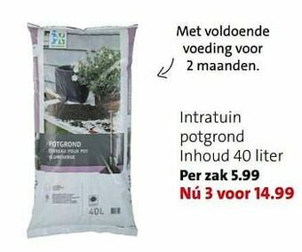 Intratuin Intratuin potgrond aanbieding