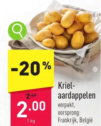 ALDI Krielaardappelen 1kg aanbieding