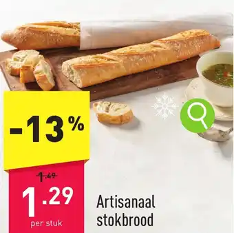 ALDI Artisanaal stokbrood aanbieding