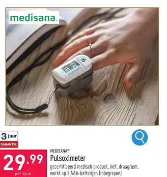 ALDI MEDISANA Pulsoximeter aanbieding
