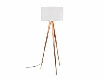 Vloerlamp TRIPOD - Copper White Wit